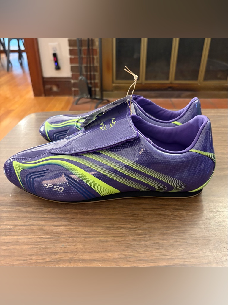 Brand New Never Worn! Women’s Adidas Taekwondo F50 In Purple Rush. Size 11